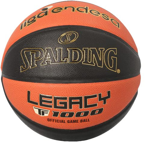 Spalding 77187Z Basketbälle Black/Orange 7