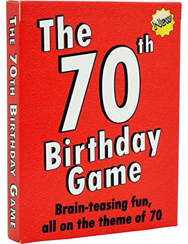 GoForItGames.com The 70th Birthday Game. The happiest way to say Happy 70th Birthday for everyone looking for 70th birthday gifts for men or 70th birthday gifts for women.