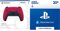 Manette sans Fil DualSense Rouge + Carte Cadeau PSN (PlayStation Store) | 20 EUR | Compte français | Code de téléchargement (PS5/PS4/PS3)