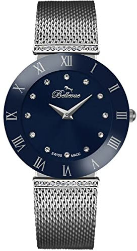 Bellevue Women's Analog-Digital Automatic Uhr mit Armband S0367673