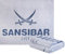 Sansibar Kuscheldecke 150x200 cm – Flauschige Mikrofaser-Decke mit Druck – Wohndecke für Sofa, Bett & Terrasse – Warm & gemütlich – Silber/Blau