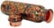 PR INTERNATIONAL Copper Printed Water Bottle Green Designer Copper Bottle 900ML