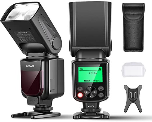 NEEWER NW635II-S TTL Kamerablitz Speedlite mit weichem Diffusor, kompatibel mit Sony A9 II A9 A7R V A7R IV A7 IV A7R III A7S III A7 III A7S II A7R II A7S A7 A7C A1 A6600 A6500 A6100 A6000 A99 A350