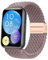 ZUREGO Nylon Armband für Huawei Watch Fit 2 Magnetische Armband, Nylon Dehnbar Geflochtenes Band mit Magnetische Schließe Entworfen Kompatibel mit Huawei Watch Fit 2 (14)