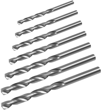 Rebel Metallbohrer Set 7 Stück - 2, 3, 4, 5, 6, 7, 8mm RB-1124