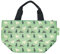 ECO CHIC Lightweight Foldable Insulated Lunch Bag Water Resistant Cooler Bag (Labradors Green)