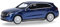 Herpa Modellauto Mercedes-EQ EQC, Miniatur im Maßstab 1:87, Sammlerstück, Made in Germany, Modell aus Kunststoff, Farbe: brillantblaumetallic