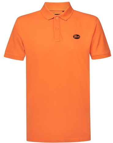 Petrol Industries - Klassisches Poloshirt Orange XXXL