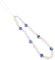 Xinjoduz Chaîne de Téléphone Portable Universelle Avec Perles - Pendentif Court - Cordon - Charme Evil Eye - Dragonne - Pierre Précieuse