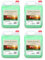 Intercabo - Pack 4 geles de ducha granada 5 litros - total 20 litros - garrafas con aroma afrutado - pH neutro - jabon corporal para hoteles, gimnasios, colegios, colectividades o baño familiar