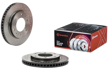 Set 2x Bremsscheibe Vorne Kompatibel mit Fiat Fullback 502 503 Mitsubishi L 200 / Triton Ka/B L200 KJ KK KL KAT KBT Pajero 2005-> von Autoteile Gocht