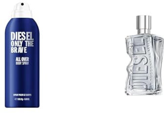Diesel Only the Brave Body Spray 200ml + D by Diesel | Unisex | Parfum für Damen und Herren | Eau de Toilette | 50 ml