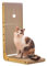 LINUMA® Kratzbrett 68cm hoch Kratzbretter Katze Kratzbrett Katze Katzenkratzbretter Kratzmöbel Katze Kratzpappe für Katzen groß XXL Betten Decken & Möbel für Katzen Kratzmatte Katze