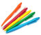 Lot de 6 stylets tactiles universels pour 3DS 2DS NDS DSi pour console Wii U Gamepad 3DS/2DS XL LL NDSi DS Lite Stylet tactile résistif en plastique coloré + clip (6 couleurs)
