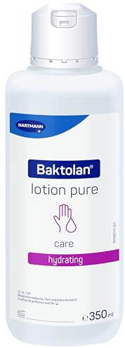 Baktolan lotion pure Feuchtigkeitsspendende, schnell einziehende, parfümfreie Öl-in-Wasser (O-W) Pflegelotion für normale Haut