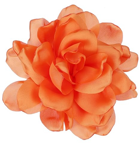 PATIKIL Brosche aus Seidensatin, große Pfingstrose, Blumenbrosche für Frauen, Hochzeit, Party, Geburtstag, Tanz, Bankett, Kleid, Kleidung, Hut, Tasche, Dekoration