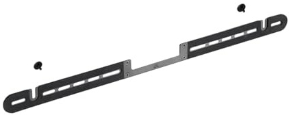 Logilink Lautsprecher-Wandhalterung für Sonos Arc und Sonos Arc Ultra Soundbars, Tragkraft: max. 10 kg, Zertifizierung: CE-konforme Konstruktion, Farbe: Schwarz