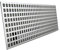 2mm Aluminium Lochblech Qg 10-15, Fenstergitter Alu-Lochblech Zuschnitte eins. Folie 700x1500