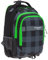 Elephant Trolley Hero Signature Trolleyrucksack Rucksack Schultrolley (Plaid Green (Schwarz Grün))