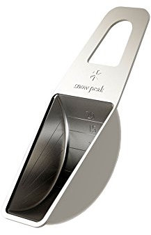 Snow Peak Stainless Steel Measuring Spoon/Hakarute, Stainless Steel, Lightweight, Durable Scoop for Backpacking, Camping & Outdoors
