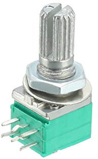 sourcing map RK097G 50K Ohm Variable Widerstände Dual Drehen Rotary Potentiometer de
