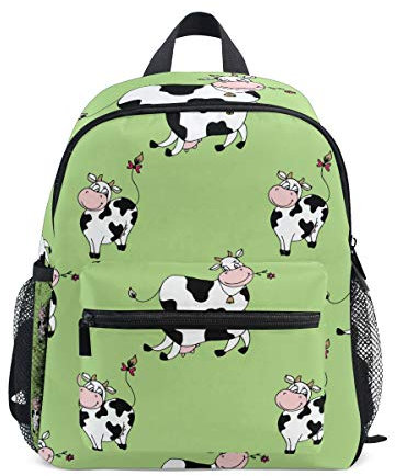 Kinderrucksack Süße Kuh Kindergarten Vorschul Tasche für Kleinkind Mädchen Jungen