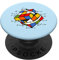 Zauberwürfel Rubik Cube Magic Würfel Retro Rubi Vintage Nerd - PopSockets Ausziehbarer Sockel und Griff für Smartphones und Tablets