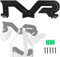 Geekria VR Wall Mount Storage Stand Compatible with Playstation VR2, Meta Quest 2, HTC Vive, Vive Pro, Valve Index, Mixed Reality Headsets Holder (Black)