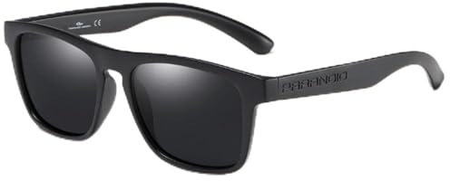 WQZYY&ASDCD Sonnenbrille Herren Damen High Fashion Männer Polarisierte Sports Square Classic Uv400 Outdoor Brille-C02