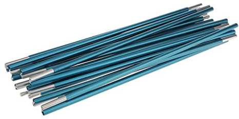 Milageto Ersatz Zeltstangen Aus Aluminiumlegierung, Verstellbare Zeltstange für Campingzubehör, Wandern, Reisen, Rucksack, Terrasse Und Garten