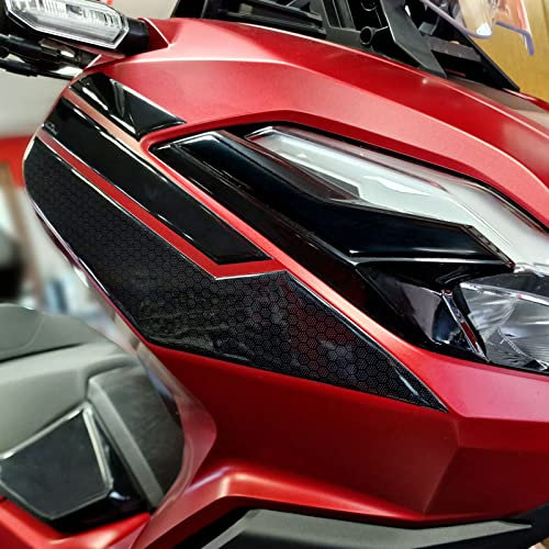 Resin Bike Adesivo Moto Compatibile con Honda ADV 350 2022-2025. Protezione Moto Paraspigoli da Urti e Graffi. Adesivo 3D Resinato ADV350 - Made in Italy
