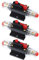 A ABSOPRO Voiture Réinitialiser Disjoncteur Fusible Support 20A DC 12-48V (Paquet de 3)