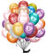 balloon Geburtstag zahlen luftballon 3 jahre | Folienballon 3. 15Pcs 32cm Luftballons Mädchen Junge Geburtstagsdeko-Ballon Zahl Deko zum Geburtstag-fliegt mit Helium