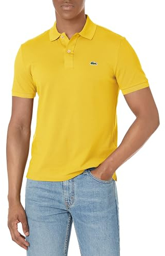Lacoste Men's Short Sleeve Classic Pique Polo Camicia Uomo, Pistillo, 4XL