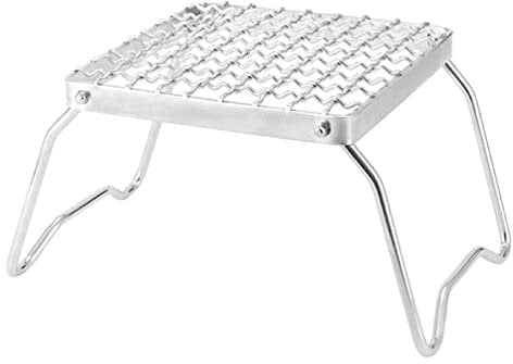 Edelstahl Bbq Grills Netzgrills Gitter Ultraleichte Grillroste Mit Klappbaren Beinen FüR Camping Wandern Im Freien