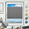Plissee ohne Bohren verdunkelung Klemmfix Grau 90x210cm Verdunklungsplissee Thermo plissee 100% Blickdicht