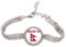 Nepal Country Love Tennis Kette Fußkettchen Armband Diamant Schmuck, M, Metall