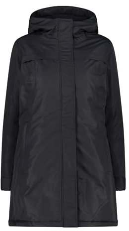 CMP Damen Hoodie Parka, nero, 44