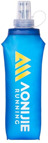 Azarxis Borraccia Morbida Soft Flask 250ml 500ml Borraccia Pieghevole Running Borraccia Flask da Bici Corsa MTB (500ml)