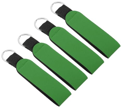 PATIKIL Porte-Clés Flottant en Néoprène, Flottant Anneaux Sports Bouée Porte-Clés Étanches, Accessoire Kayak pour Bateaux Externe Sports Nautiques Plongée Pêche