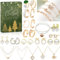Adventskalender 2024 Frauen Mädchen, Schmuck Adventskalender 2024 Weihnachtskalender 2024 Frauen Mädchen Damen mit 24 Schmuck Überraschungen, Weihnachtsgeschenke für teenager Mädchen Frauen