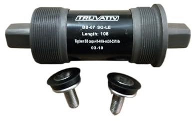 HESHUWEN Tretlager Fahrrad Lager Tretlager Fahrradwelle 68mm 108mm for Mountainbike Klapprad Tretlager