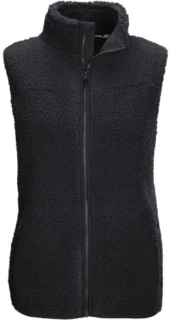 Killtec Damen Kow 7 Wmn Vst Sherpa Fleeceweste mit Stehkragen (1er Pack)