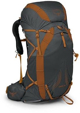 Osprey Exos 38L Men's Ultralight Backpacking Backpack, Dark Charcoal, S/M