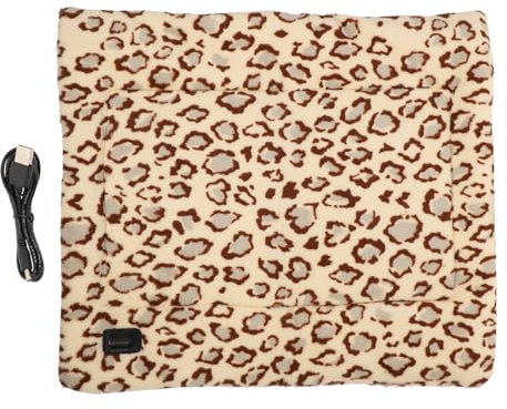 ROMISBABA Elektrische Heizmatte Für Hunde Beheizt Bettauflage Warme Schlafunterlage Für Kleine Haustiere Im Winter