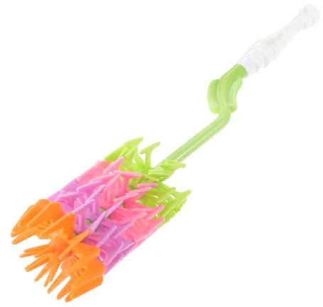 TOVINANNA Babyflaschenbürste Silikon Langstielbürste Robust Frei 360° Reinigungsbürste Für Babyflaschen Trinkbecher Und Schnuller