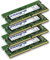 Integral Confezione da 4 moduli di memoria RAM DDR4 da 8 GB, 3200 MHz, SODIMM, per computer portatili e MacBook