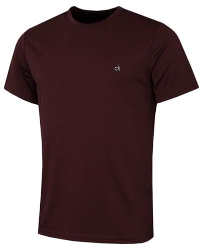 Calvin Klein Mens 2026 Harlem Quick Drying Crew Neck Golf T-Shirt