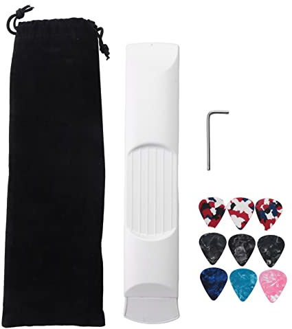 Sirxlevcy Pocket Guitar Practice Neck, Guitar Trainer 6 Fret Portable Guitar Chord Practice Tool for Beginner