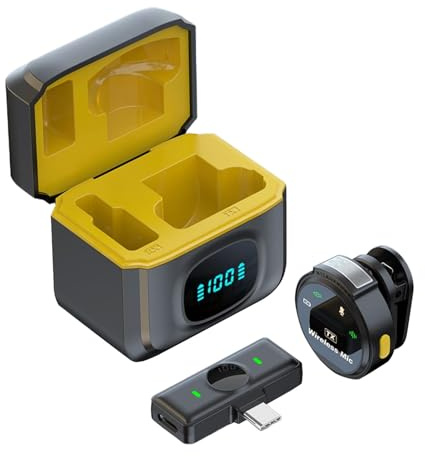 Microfono Per Smartphone Microfono Mini Con Clip Magnetico Per Vlogging